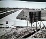 Viale dell' industria nel 1960. Siamo all 'altezza dello stabilimento Peroni che sorgera' sull' area verde a destra (Luisa Servadio)